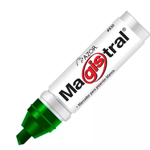 MARCADOR PPIZ. GRUESO MAGISTRAL 830 MET. VERDE E12 C144